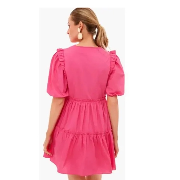 TUCKERNUCK Hyacinth House Fuchsia Pascale Mini Dress Small - Picture 3 of 8
